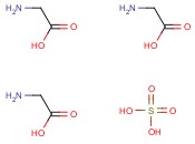 <span class='lighter'>甘氨酸</span>硫酸