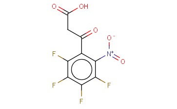 <span class='lighter'>6-NITRO-2,3,4,5-TETRAFLUOROBENZOYLACETATE</span>