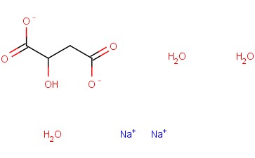 DL-苹果酸钠(<span class='lighter'>三水</span>)