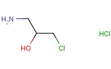 3-氯-2-羟基<span class='lighter'>丙</span><span class='lighter'>胺</span>盐酸盐