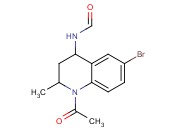 N-(1-acetyl-6-bromo-2-methyl-1,2,3,4-tetrahydroquinolin-4-yl)formamide