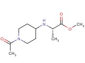 (S)-methyl 2-((1-<span class='lighter'>acetyl</span>piperidin-4-yl)amino)propanoate