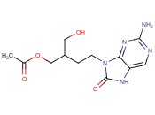 4-(2-amino-8-oxo-7H-purin-9(8H)-yl)-2-(hydroxymethyl)butyl acetate
