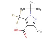 1-tert-Butyl-3-methyl-5-trifluoromethyl-1H-pyrazole-4-carboxylic acid