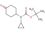 Cyclopropyl-(4-oxo-cyclohexyl)-<span class='lighter'>carbamic</span> acid tert. butyl <span class='lighter'>ester</span>