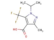 1-Isopropyl-3-methyl-5-trifluoromethyl-1H-pyrazole-4-carboxylic acid