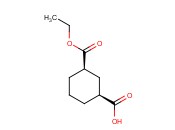 (1S,3R)-rel-3-(<span class='lighter'>Ethoxycarbonyl</span>)cyclohexanecarboxylic acid