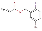 2-Propenoic acid, (5-bromo-2-iodophenyl)methyl ester
