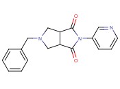 5-BENZYL-2-<span class='lighter'>PYRIDIN</span>-3-YL-TETRAHYDRO-PYRROLO[3,4-C]PYRROLE-1,3-<span class='lighter'>DIONE</span>