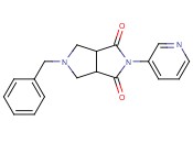 5-BENZYL-2-<span class='lighter'>PYRIDIN-3-YL-TETRAHYDRO-PYRROLO</span>[<span class='lighter'>3,4</span>-C]PYRROLE-1,3-DIONE