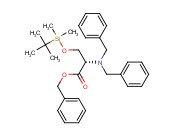 N,N-二苄基-O-(叔丁基二<span class='lighter'>甲基</span>硅烷基)-L-<span class='lighter'>色氨酸</span>苄酯