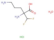 EFLORNITHINE <span class='lighter'>HYDROCHLORIDE</span> MONOHYDRATE
