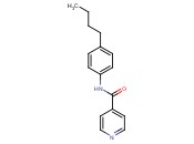 N-(4-<span class='lighter'>butylphenyl</span>)isonicotinamide