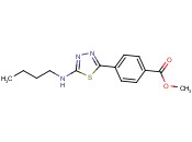 methyl 4-(5-(butylamino)-1,3,4-thiadiazol-2-yl)benzoate