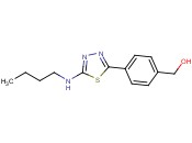(4-(5-(butylamino)-1,3,4-thiadiazol-2-yl)phenyl)<span class='lighter'>methanol</span>