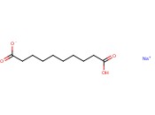 癸二<span class='lighter'>酸</span><span class='lighter'>单</span>钠