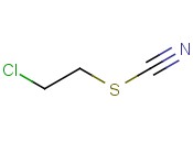 2-氯乙基<span class='lighter'>硫</span>代<span class='lighter'>氰酸</span><span class='lighter'>酯</span>