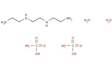 二硫酸<span class='lighter'>三</span>亚乙基四胺 二<span class='lighter'>水</span>