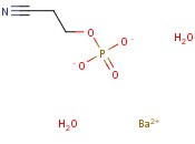 2-氰乙基磷酸钡<span class='lighter'>二水</span>