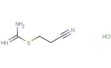 2-(2-<span class='lighter'>氰</span><span class='lighter'>基</span>乙基)异硫脲单<span class='lighter'>盐酸盐</span>
