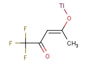 1,1,1-TRIFLUORO-2,4-PENTANEDIONE <span class='lighter'>THALLIUM</span>(I) DERIVATIVE