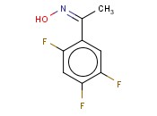 2',4',5'-<span class='lighter'>TRIFLUOROACETOPHENONE</span> OXIME