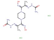 N,N'-BIS(1-HYDROXYIMINO-2-OXOPROPYL)PIPERAZINE SEMICARBAZONE DIHYDROCHLORIDE