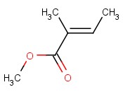 (E)-2-甲基-2-丁烯<span class='lighter'>酸</span><span class='lighter'>甲</span><span class='lighter'>酯</span>