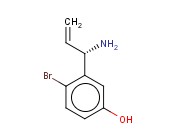 3-((1S)-1-AMINOPROP-2-ENYL)-4-<span class='lighter'>BROMOPHENOL</span>