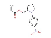 [(S)-(？)-1-(4-硝基苯基)-2-<span class='lighter'>吡咯烷</span>甲基]丙烯酸酯