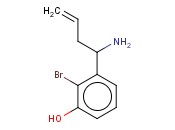 3-(1-AMINOBUT-3-ENYL)-2-<span class='lighter'>BROMOPHENOL</span>