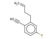 2-(BUT-3-EN-1-YL)-<span class='lighter'>1-ETHYNYL-4-FLUOROBENZENE</span>