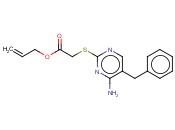 [(4-<span class='lighter'>氨基</span>-5-苄基-2-<span class='lighter'>嘧啶</span>基)硫]乙酸烯丙酯