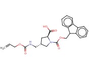 N-FMOC-TRANS-4-AMINOMETHYLALLOC-L-<span class='lighter'>PROLINE</span>