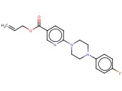 ALLYL 6-[4-(4-FLUOROPHENYL)PIPERAZINO]<span class='lighter'>NICOTINATE</span>