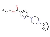 ALLYL 6-(4-PHENYLPIPERAZINO)<span class='lighter'>NICOTINATE</span>