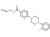 ALLYL 6-[4-(2-FLUOROPHENYL)PIPERAZINO]<span class='lighter'>NICOTINATE</span>