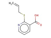 2-烯丙<span class='lighter'>巯基</span><span class='lighter'>烟酸</span>