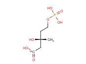 MEVALONIC ACID-5-PHOSPHATE <span class='lighter'>R-</span>[1-14C]