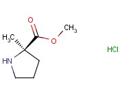 METHYL (2R)-2-METHYLPYRROLIDINE-2-<span class='lighter'>CARBOXYLATE</span> <span class='lighter'>HYDROCHLORIDE</span>