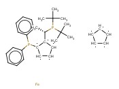 (2S)-1-[(1S)-1-[BIS(1,1-DIMETHYLETHYL)PHOSPHINO]ETHYL]-2-(DIPHENYLPHOSPHINO)FERROCENE (ACC TO <span class='lighter'>CAS</span>)