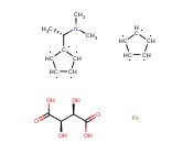 (S)-(+)-N,N-DIMETHYL-1-FERROCENYLETHYLAMINE (L)-<span class='lighter'>TARTRATE</span>