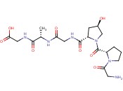 甘氨酰-L-脯氨酰-(4R)-4-羟基-L-脯氨酰甘氨酰-L-丙氨酰<span class='lighter'>甘氨酸</span>