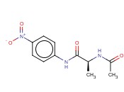 N-<span class='lighter'>乙酰</span>基-L-丙<span class='lighter'>氨酸</span>对硝基苯酰