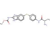 [5-[[4-[[(2S)-2-<span class='lighter'>氨基</span>-1-氧代丙基]<span class='lighter'>氨基</span>]苯基]硫基]-1H-苯并咪唑-2-基]<span class='lighter'>氨基</span>甲酸<span class='lighter'>甲</span><span class='lighter'>酯</span>