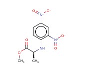 N-(2,4-<span class='lighter'>二</span>硝苯基)-<span class='lighter'>L-</span>丙<span class='lighter'>氨酸</span><span class='lighter'>甲</span><span class='lighter'>酯</span>