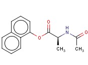 <span class='lighter'>乙酰</span>化-L-丙<span class='lighter'>氨酸</span>-α-萘基酯