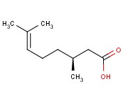 (S)-(？)-香茅<span class='lighter'>酸</span>