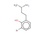 2-((3S)-3-AMINOBUTYL)-6-<span class='lighter'>BROMOPHENOL</span>