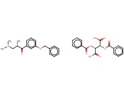 3-(DIMETHYLAMINO)-1-(3-BENZYLOXYPHENYL)-2S-METHYL-1-PROPANONE DIBENZOYL <span class='lighter'>TARTRATE</span>